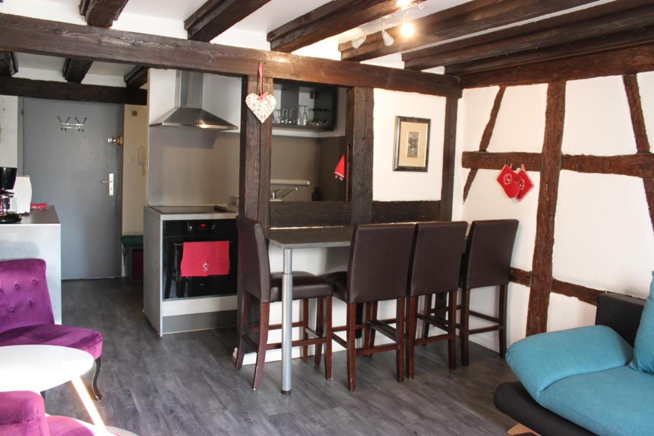 Appartement Les Violettes Colmar Bagian luar foto